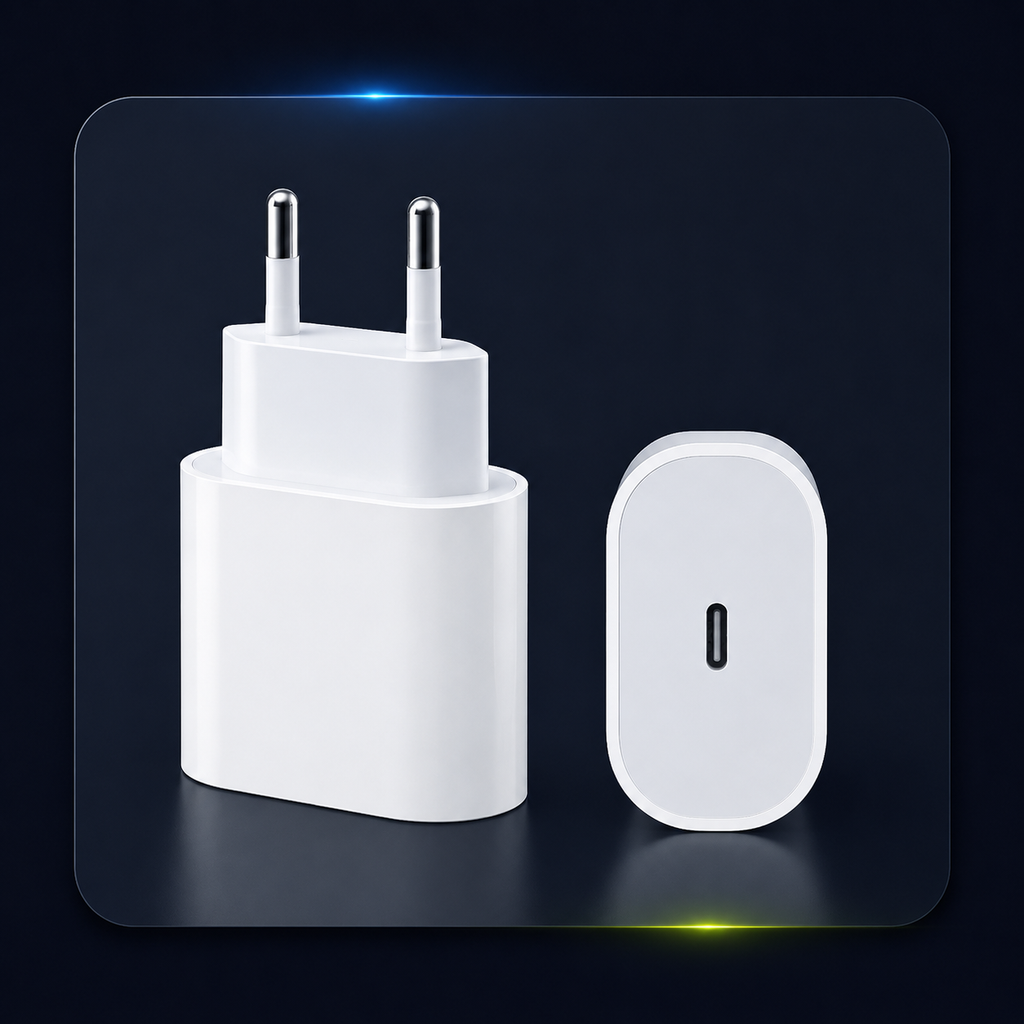 Kit Carregador iPhone Turbo Tipo-C 20W + Cabo Lightining para IPhone Carga rápida