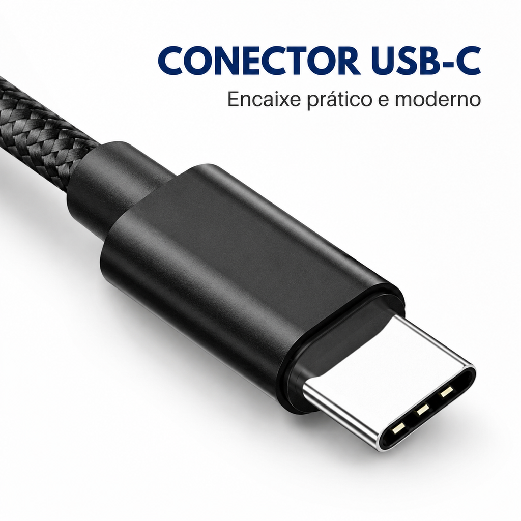 Adaptador OTG USB-C para USB 3.0 Premium | Conexão para Pen Drive, Mouse e Teclado