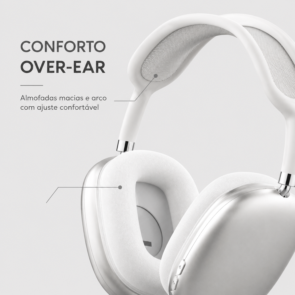 Headphone Bluetooth Sem Fio P9 Air | Recarregável com Microfone e Cartão TF