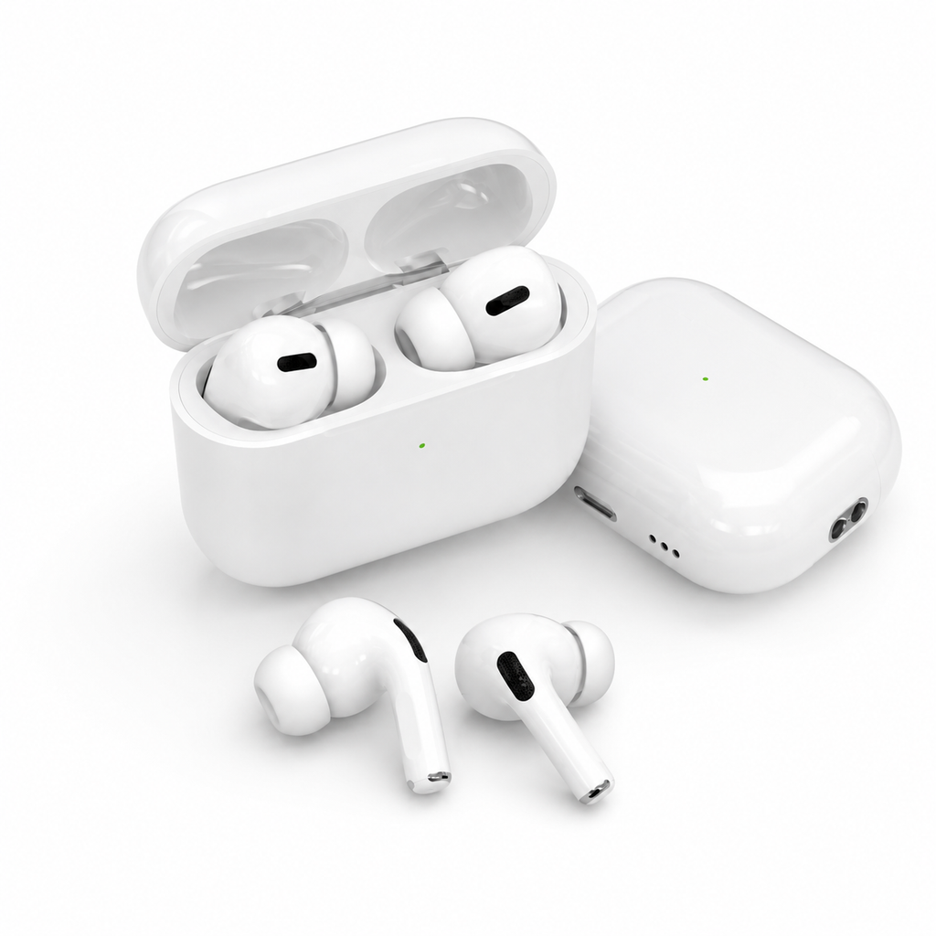 Fone Bluetooth Pro5 Premium com ANC, Áudio Espacial e Case de Carregamento
