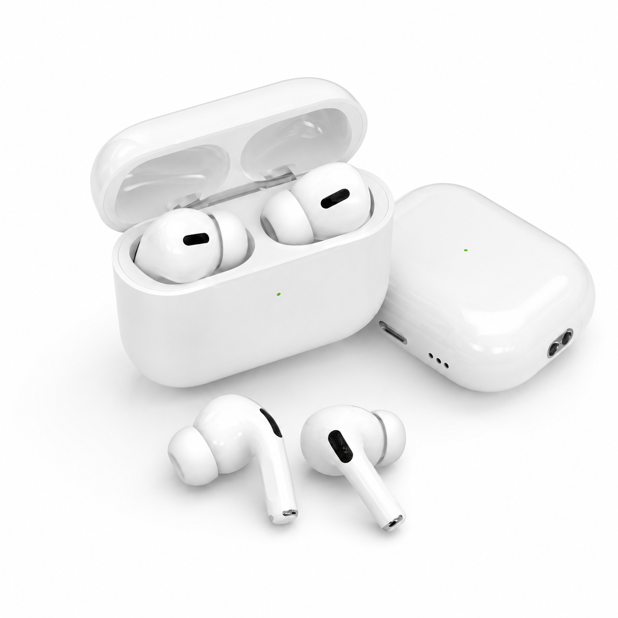 Fone Bluetooth Pro5 Premium com ANC, Áudio Espacial e Case de Carregamento